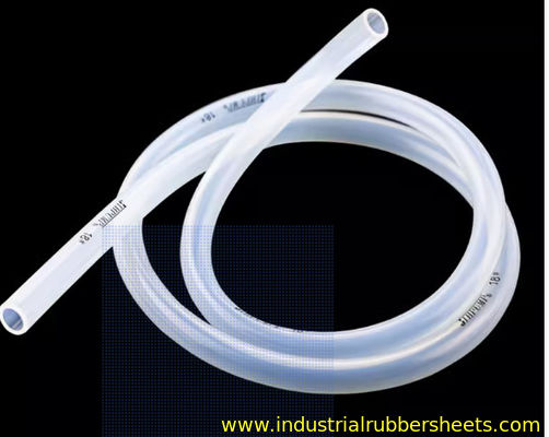Smooth Surface Silicone Tube Extrusion with Customized Size and Braided Reinforced for Durability