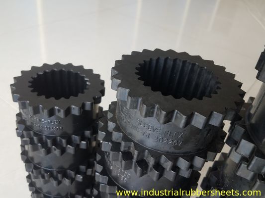 Black Color 3J - 11J Size Range Polyurethane Gear Coupling for Air Compressor Applications