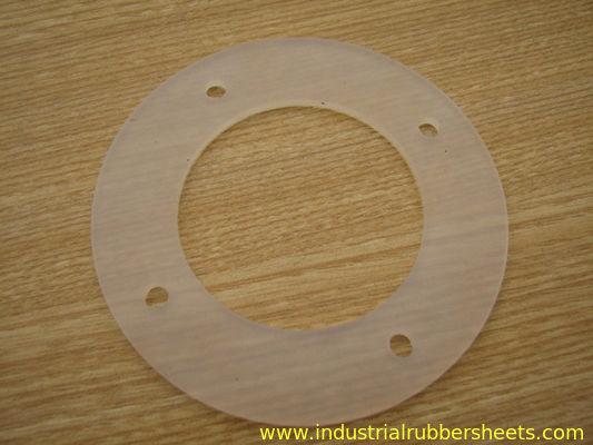 100% Virgin Silicone O Ring / White Silicone Rubber Seals Fuel Oil Resistance