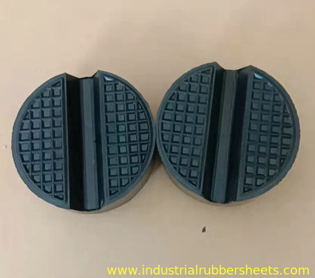 ISO9001 Certified Black Rubber Car Jacking Pad with Shock Absorber and Car Paint Protection