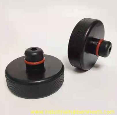 Custom OEM Black Silicone Rubber Bumper Pad for Shock Absorption Car Jack Protector