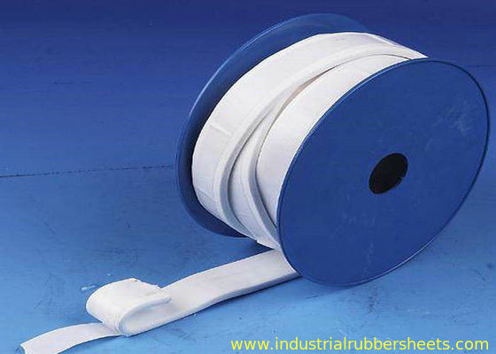 المقاومة الكيميائية PTFE طوقا الشريط 3 مم × 0.5 م / الموسعة PTFE المشتركة مانع التسرب ، أبيض اللون