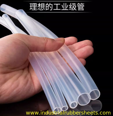 أنابيب PTFE البيضاء السليمة للسطح للسلامة وغير السامة