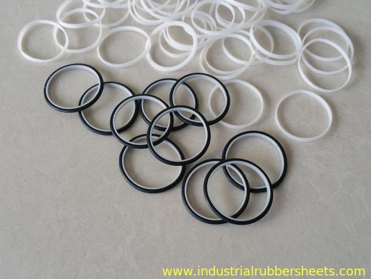 مرونة Ptfe O حلقة المطاط O حلقة ألياف الكربون حلقة مع مقاومة جيدة للدموع