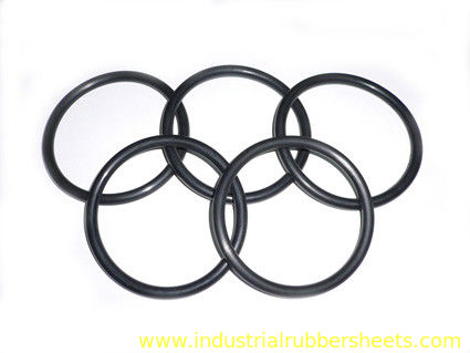 Black NBR O Ring Silicone Rubber Washer with 8-12Mpa Tensile Strength for Industrial Seal