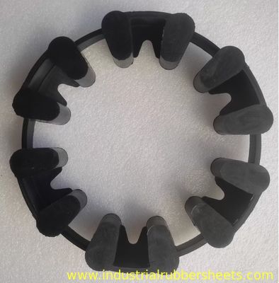 12 Toothes PRK Rubber Coupling Spider in Black Color with OD175mm x ID106mm x T25mm Dimensions