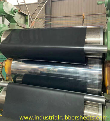High Temperature Rubber Sheet with Compression Set ≤15%, Tensile Strength 5-9MPa, and Acid Resistance for Industrial Applications