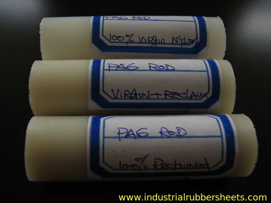 عصا نايلون عالية المقاومة مع قوة الشد 80 MPa ، قوة الصدمة 50 KJ / m2 ، ومقاومة الأشعة فوق البنفسجية للاستخدام الصناعي