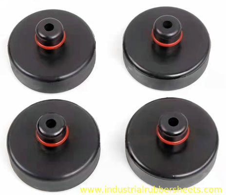 ISO9001 Certified Black Rubber Car Jacking Pad with Shock Absorber and Car Paint Protection